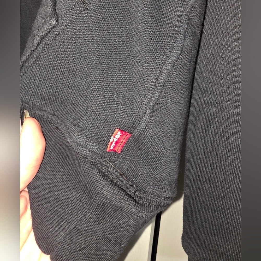 Levi's Hoodie | Mickey Mouse "I ❤️ NY" | Black Graphic Hoodie for Women - Picture 4 of 4